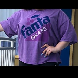 Fanta grape crop top!